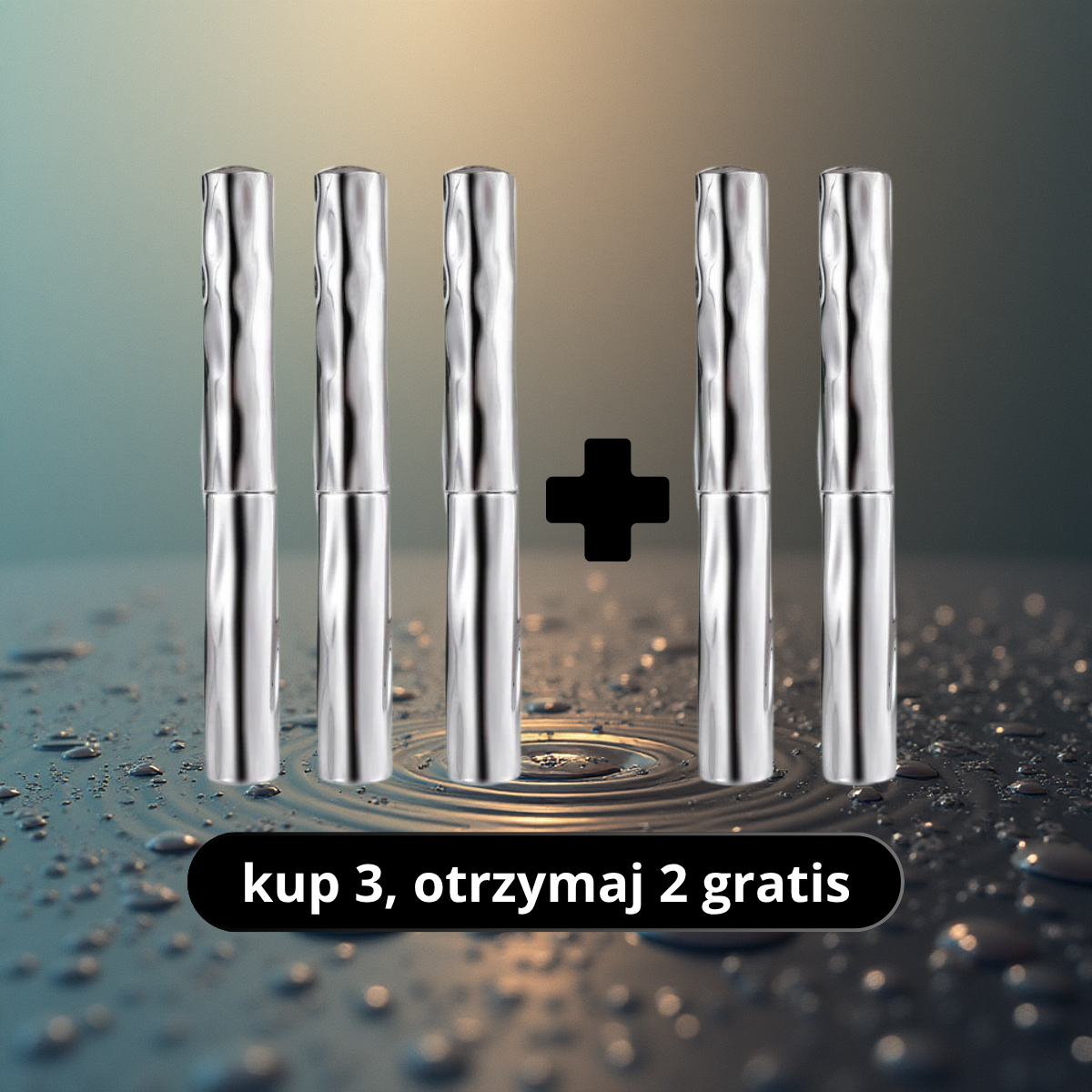 Wodoodporny i odporny na pot wydłużający i podkręcający tusz do rzęs