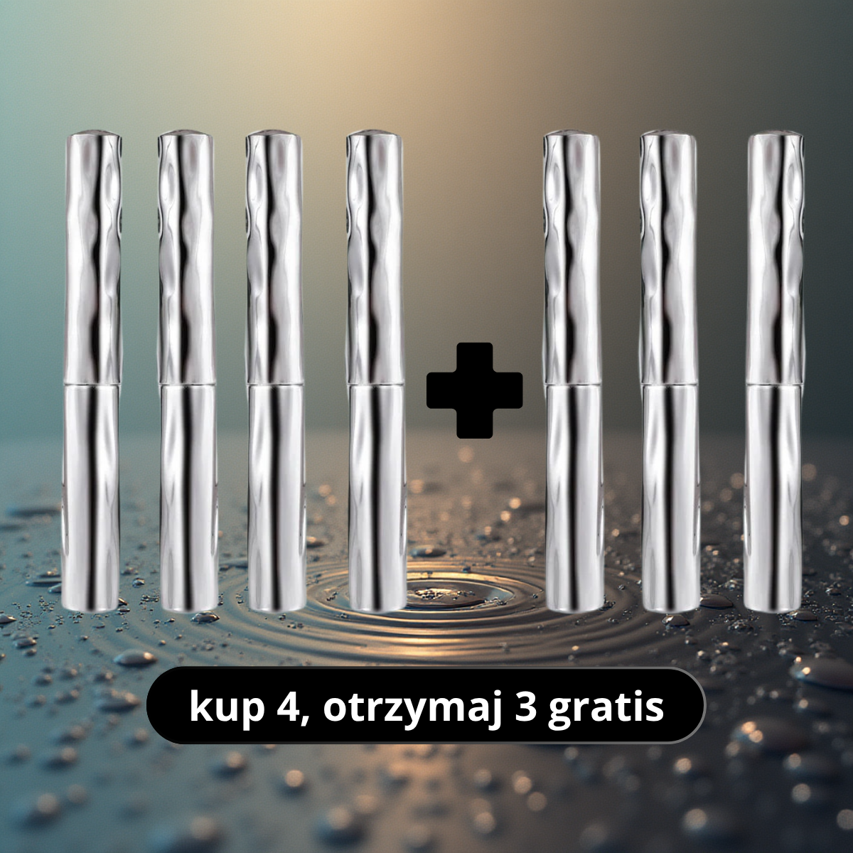 Wodoodporny i odporny na pot wydłużający i podkręcający tusz do rzęs