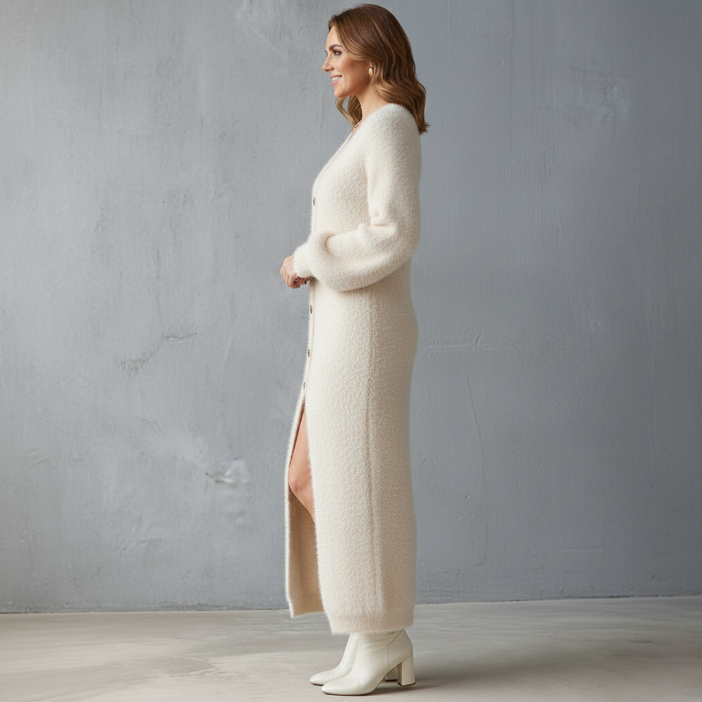 Brielle | Miękka Ciepła Sukienka Lounge