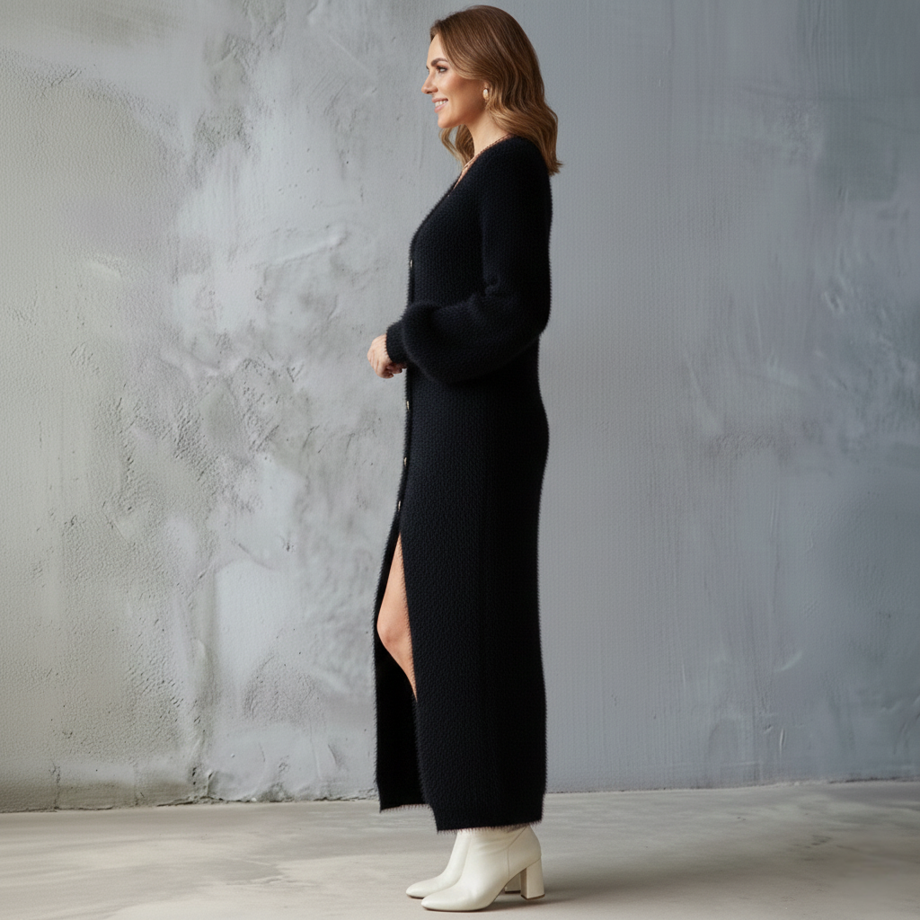 Brielle | Miękka Ciepła Sukienka Lounge