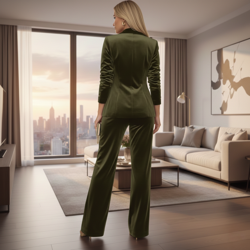 Ruta | dwuczęściowy zestaw z weluru