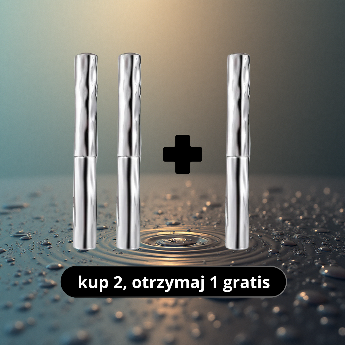 Wodoodporny i odporny na pot wydłużający i podkręcający tusz do rzęs